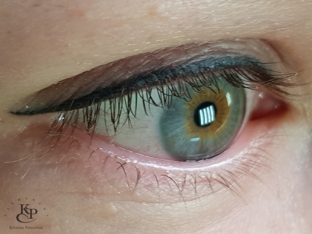 Прорисовка межресничного пространства это не больно